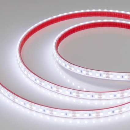Светодиодная влагозащищенная лента Arlight 9,6W/m 120LED/m 2835SMD холодный белый 5M 033895, цвет белый, мощность 48 Вт