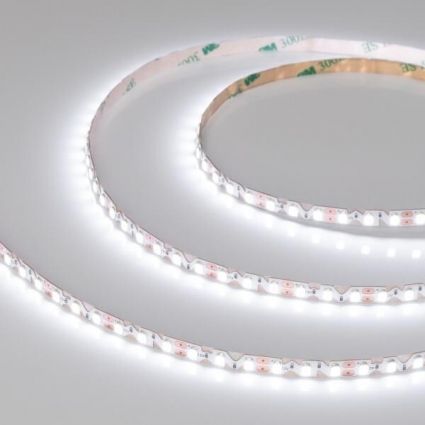 Светодиодная лента Arlight 12W/m 120LED/m 2835SMD холодный белый 5M 036452 цвет белый, мощность 60 Вт
