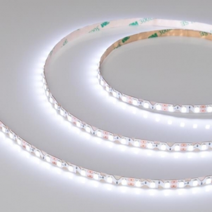 Светодиодная лента Arlight 12W/m 120LED/m 2835SMD холодный белый 5M 036453 цвет белый, мощность 60 Вт