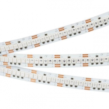 Светодиодная лента Arlight 18W/m 240LED/m 3838SMD разноцветный 5M 028257(2) цвет белый, мощность 90 Вт