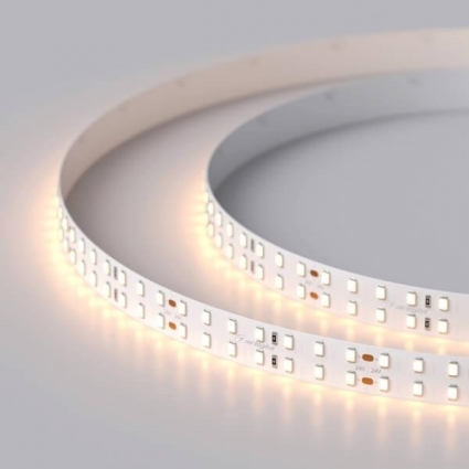 Светодиодная лента Arlight 20W/m 196LED/m 2835SMD теплый белый 5M 019091(2) цвет белый, мощность 100 Вт