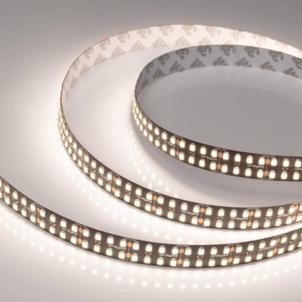Светодиодная лента Arlight 24W/m 320LED/m 2835SMD дневной белый 5M 032614(2) в современном стиле, цвет черный