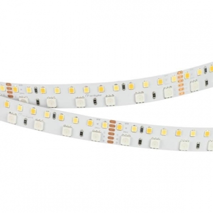 Светодиодная лента Arlight 4,8W/m 180LED/m 5060/2835SMD разноцветный 5M 022707(2), цвет белый, мощность 24 Вт