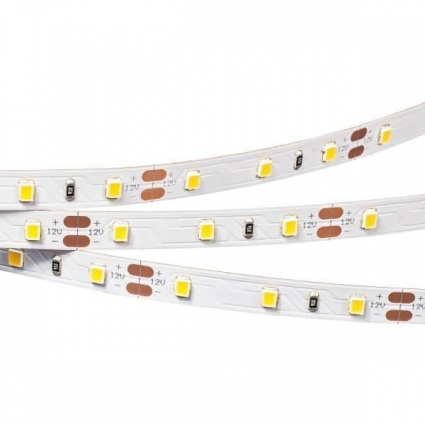 Светодиодная лента Arlight 4,8W/m 60LED/m 2835SMD теплый белый 5M 018088(2), цвет белый, мощность 24 Вт
