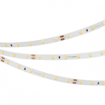 Светодиодная лента Arlight 4,8W/m 60LED/m 2835SMD теплый белый 5M 034445, цвет белый, мощность 24 Вт