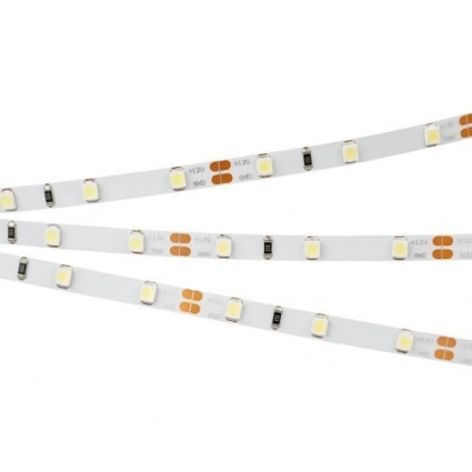 Светодиодная лента Arlight 4,8W/m 60LED/m 2835SMD холодный белый 5M 015215(2), цвет белый, мощность 24 Вт