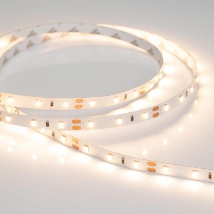 Светодиодная лента Arlight 7,2W/m 60LED/m 2835SMD теплый белый 5M 015702(2), цвет белый, мощность 36 Вт