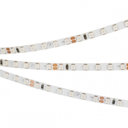 Светодиодная лента Arlight 9,6W/m 120LED/m 2835SMD зеленый 5M 015663(2), цвет белый, мощность 48 Вт