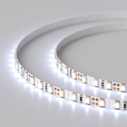 Светодиодная лента Arlight 9,6W/m 120LED/m 2835SMD холодный белый 5M 015212(2), цвет белый, мощность 48 Вт
