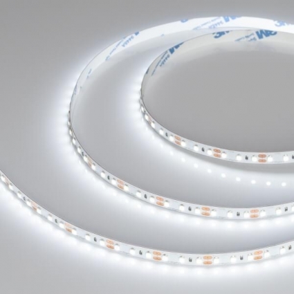 Светодиодная лента Arlight 9,6W/m 120LED/m 3528SMD холодный белый 5M 035704, цвет белый, мощность 48 Вт