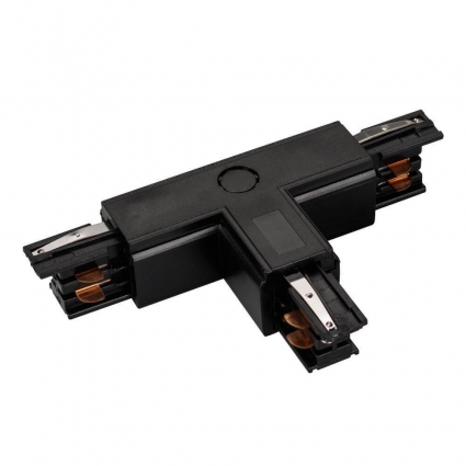 Коннектор T-образный Arlight соединение снаружи/слева LGD-4TR-Con-EXT-L1-BK 026147 в современном стиле, цвет черный