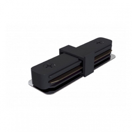 Коннектор прямой ЭРА TR-1PA-IC-BK Б0054464 цвет черный