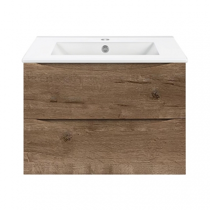 Тумба для комплекта Vincea Mia 60 VMC-2MC600VO подвесная V.Oak с ящиками,  в современном стиле