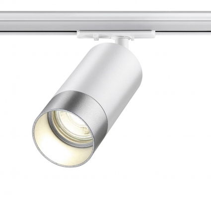 Трековый светильник Novotech Slim 370862 в стиле Хай-тек, цвет белый