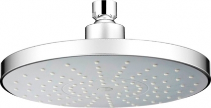 Верхний душ Bravat P70183CP-1-RUS хром штанга 8.23 см, размер 20 см