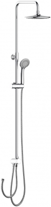 Душевая стойка Milardo Shower Set 3703F24M76 хром, штанга 114 см