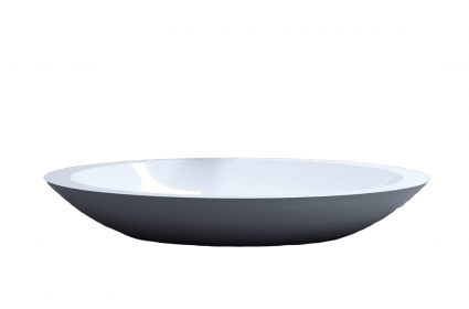 Раковина накладная Salini Callista 102 57.5x35 S-Stone, белая матовая , цвет белый