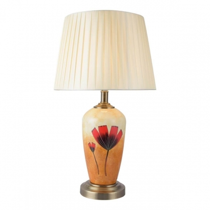 Настольная лампа Toplight Isabelle TL0315A-T в стиле прованс, цвет кремовый
