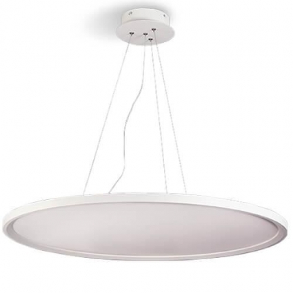 Подвесной светодиодный светильник Italline IT04-78RC white в современном стиле, цвет белый