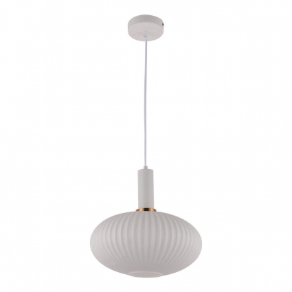 Подвесной светильник Lumina Deco Floril LDP 1216-1 WT+WT цвет белый, мощность 60 Вт