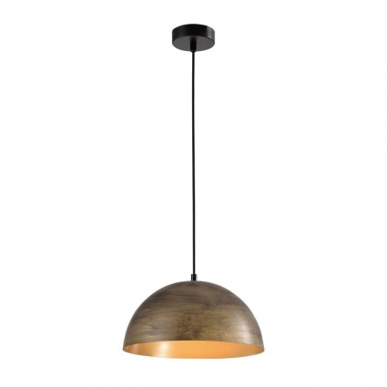 Подвесной светильник Rivoli Emmy 5141-201 Б0054986 в стиле кантри, цвет латунь