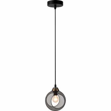 Подвесной светильник Rivoli Lilia 9121-201 Б0054906 в стиле лофт, цвет черный