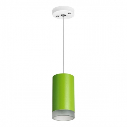 Подвесной светильник Lightstar Rullo (214434+590056+202430) RP43430 в стиле Хай-тек, цвет зеленый