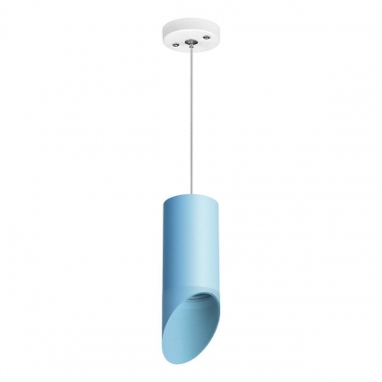 Подвесной светильник Lightstar Rullo (214435+590056+201435) RP43535 в стиле Хай-тек, цвет голубой