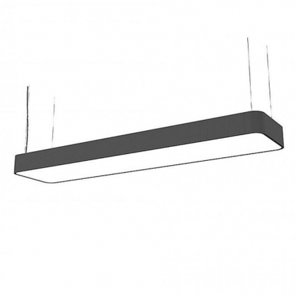 Подвесной светильник Nowodvorski Soft Led 90x20 7532 в современном стиле, цвет графит