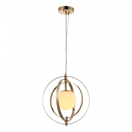 Подвесной светильник Indigo Trevi 13013/1P Gold V000271 в стиле модерн, цвет золотой