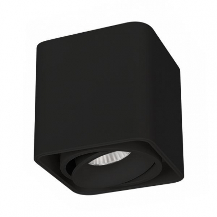 Потолочный светодиодный светильник Arlight SP-Cubus-S100x100-8W Day4000 036053 в современном стиле, цвет черный