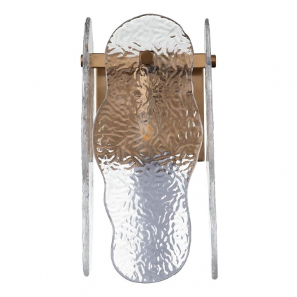 Настенный светильник Indigo Eleganza 12019/1W Brass V000017 цвет латунь, мощность 60 Вт