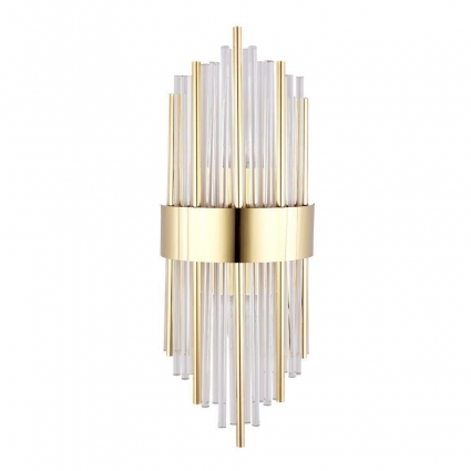Настенный светильник Arte Lamp Acapulco A1007AP-2GO в стиле модерн, цвет золотой