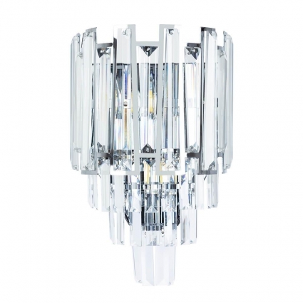 Настенный светильник Arte Lamp Ellie A1027AP-2CC в стиле модерн, цвет хром