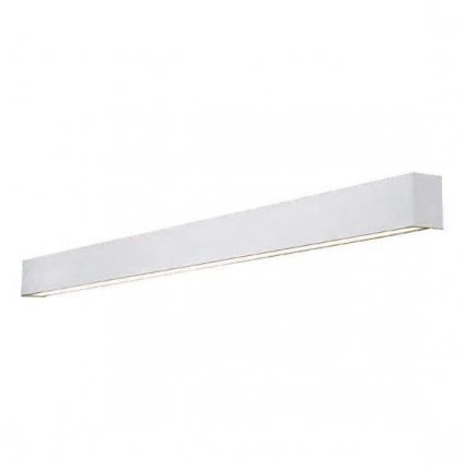 Настенный светильник Nowodvorski Straight Wall Led S 7568 в современном стиле, цвет белый