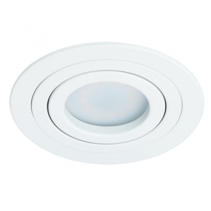 Встраиваемый светильник Arte Lamp Tarf A2167PL-1WH в современном стиле, цвет белый