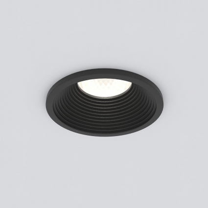 Встраиваемый светодиодный светильник Elektrostandard Gudi 25028/LED 4690389182556 в современном стиле, цвет черный