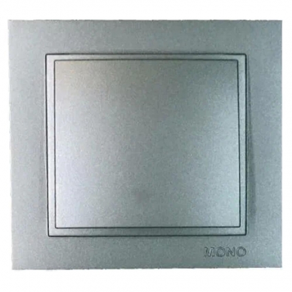 Выключатель одноклавишный Mono Electric Despina IP20 10A 250V антрацит 102-242425-100 в современном стиле