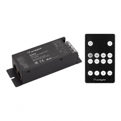 Диммер Arlight ARL-Sync-Dim Black 035135 цвет черный, мощность 600 Вт