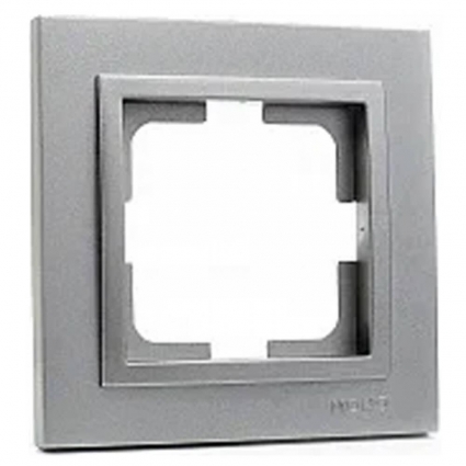 Рамка 1-я Mono Electric Despina антрацит 102-240000-160 в современном стиле
