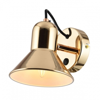 Спот Hiper Angelo H227-1 цвет золотой, мощность 60 Вт