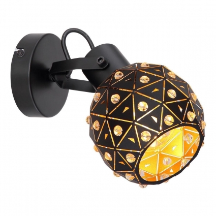Спот Globo Jodie 54029-1 в стиле модерн, цвет черный