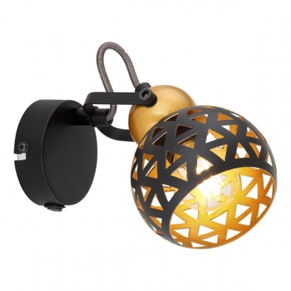 Спот Globo Sarra 54055-1 в стиле модерн, цвет черный