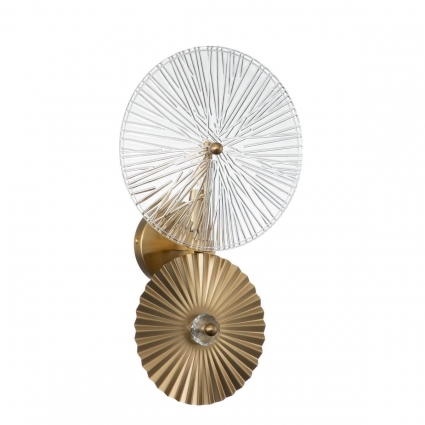 Бра Indigo Miele 12021/B/1W Brass V000023 в стиле модерн, цвет латунь