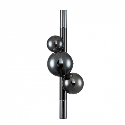 Бра Indigo Canto 11026/5W Black V000242 в стиле Хай-тек, цвет черный, мощность 140 Вт