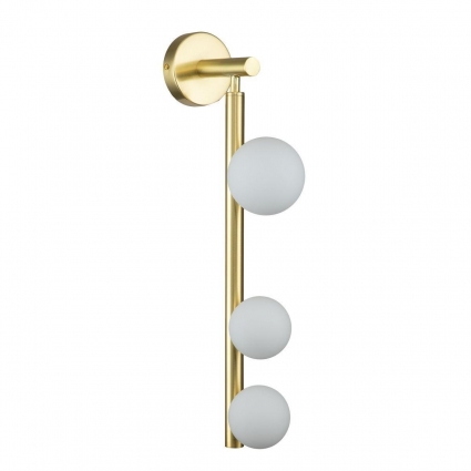 Бра Indigo Flusso 11025/3W Gold V000229 в стиле модерн, цвет золотой, мощность 84 Вт