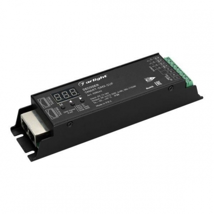 Декодер Arlight mart-DMX-SUF 028444 цвет черный