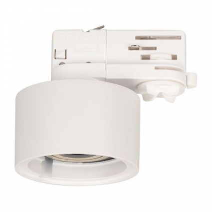 Корпус трекового светильника Arlight Plurio-Base-Track-4TR-R77 030273(1) в современном стиле, цвет белый