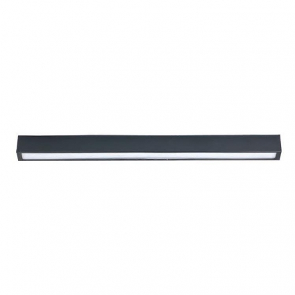 Потолочный светильник Nowodvorski Straight Ceiling Led S 7552 в современном стиле, цвет графит