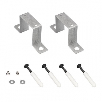 Крепление Arlight SL-ARC-3535 Silver (2 шт.) 032705 цвет серый